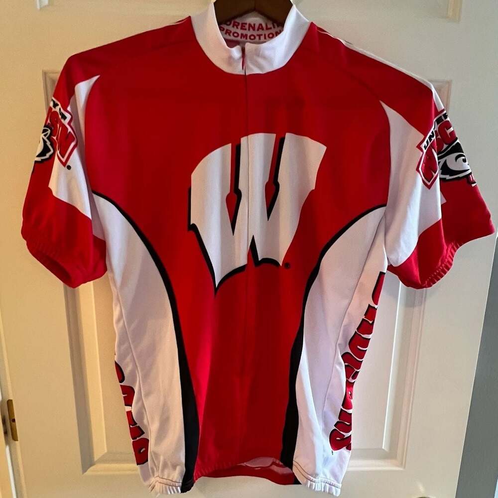 Wisconsin Badgers Men's Cycling Jersey XL